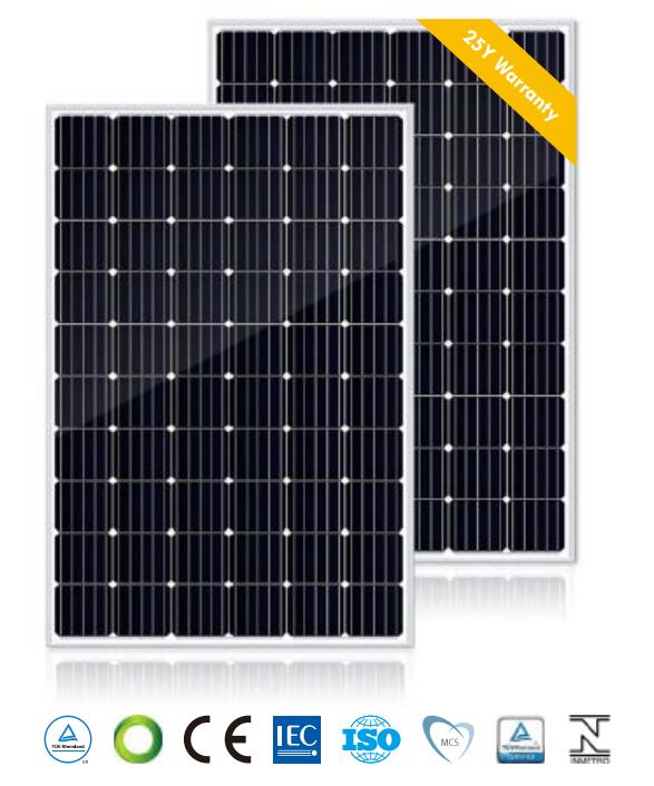 Mono 290W, 300W,310W,320W,330W solar panel 60cells(156.75*156.75 Mono)